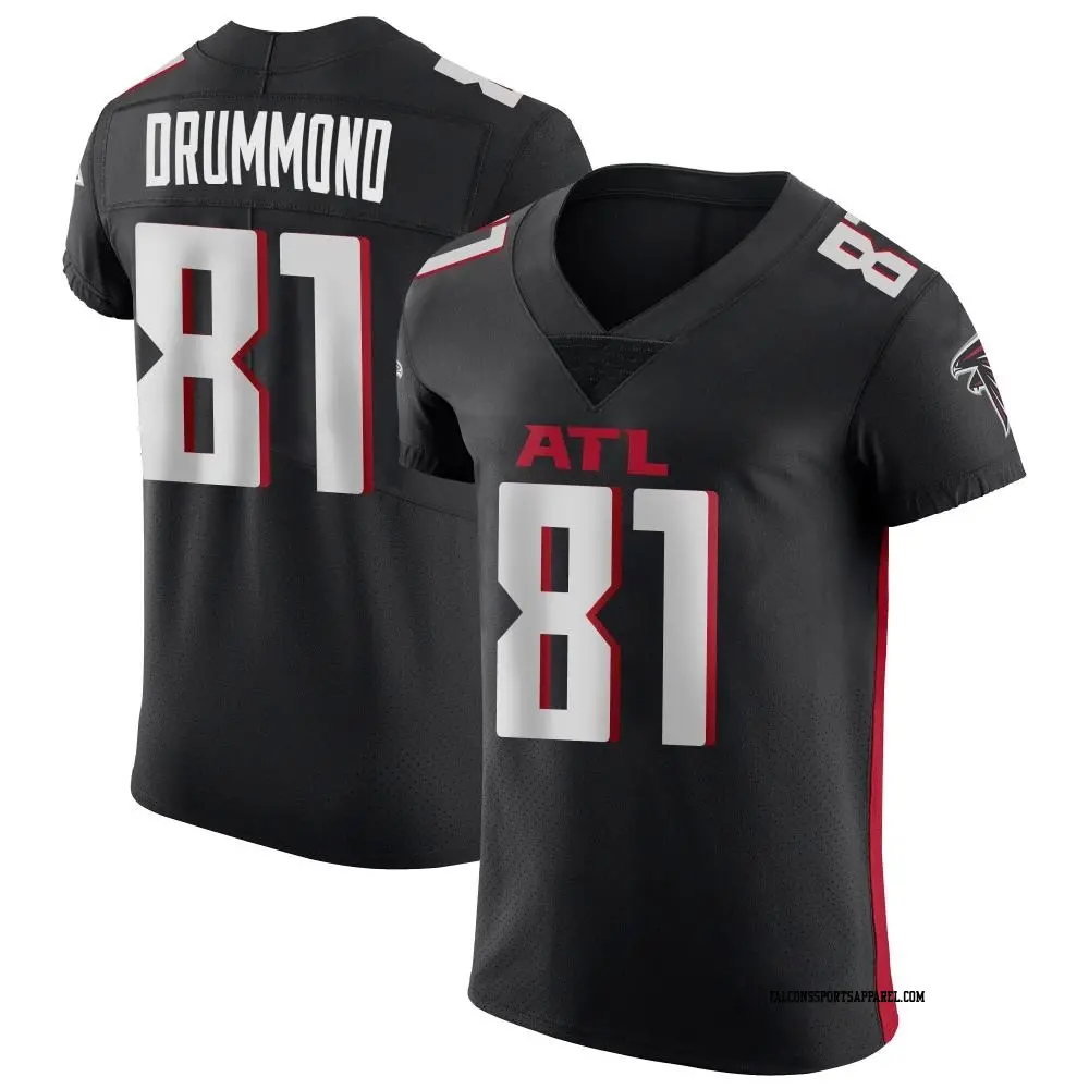 Elite Black Men's Dylan Drummond Atlanta Falcons Alternate Jersey