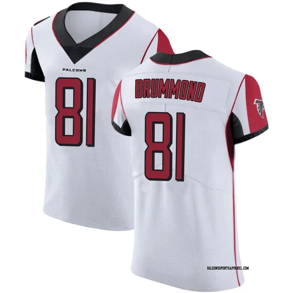 Elite White Men's Dylan Drummond Atlanta Falcons Jersey