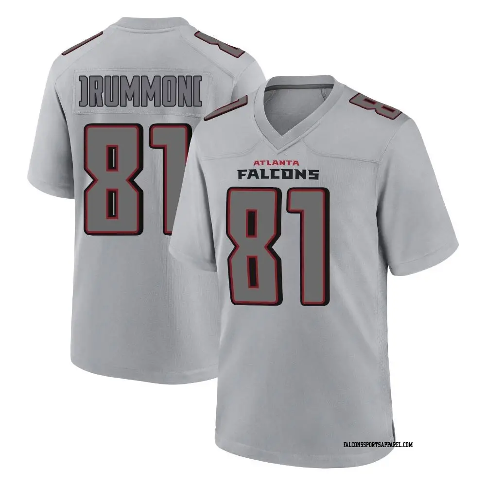 Game Gray Men's Dylan Drummond Atlanta Falcons Atmosphere Fashion Jersey