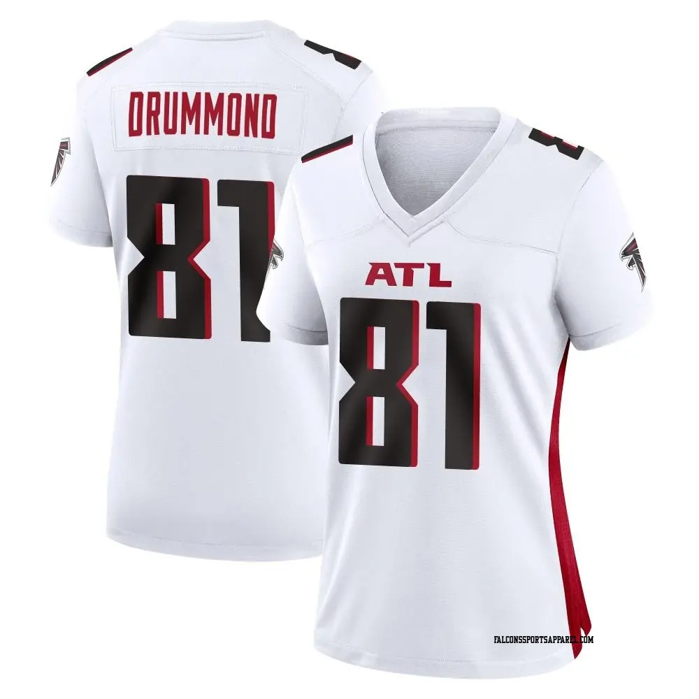 Game White Women's Dylan Drummond Atlanta Falcons Jersey
