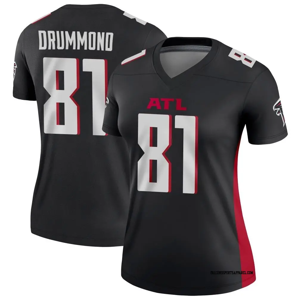 Legend Black Women's Dylan Drummond Atlanta Falcons Jersey