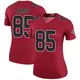 Legend Red Women's Tyshaun James Atlanta Falcons Color Rush Jersey