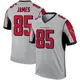 Legend Youth Tyshaun James Atlanta Falcons Inverted Silver Jersey