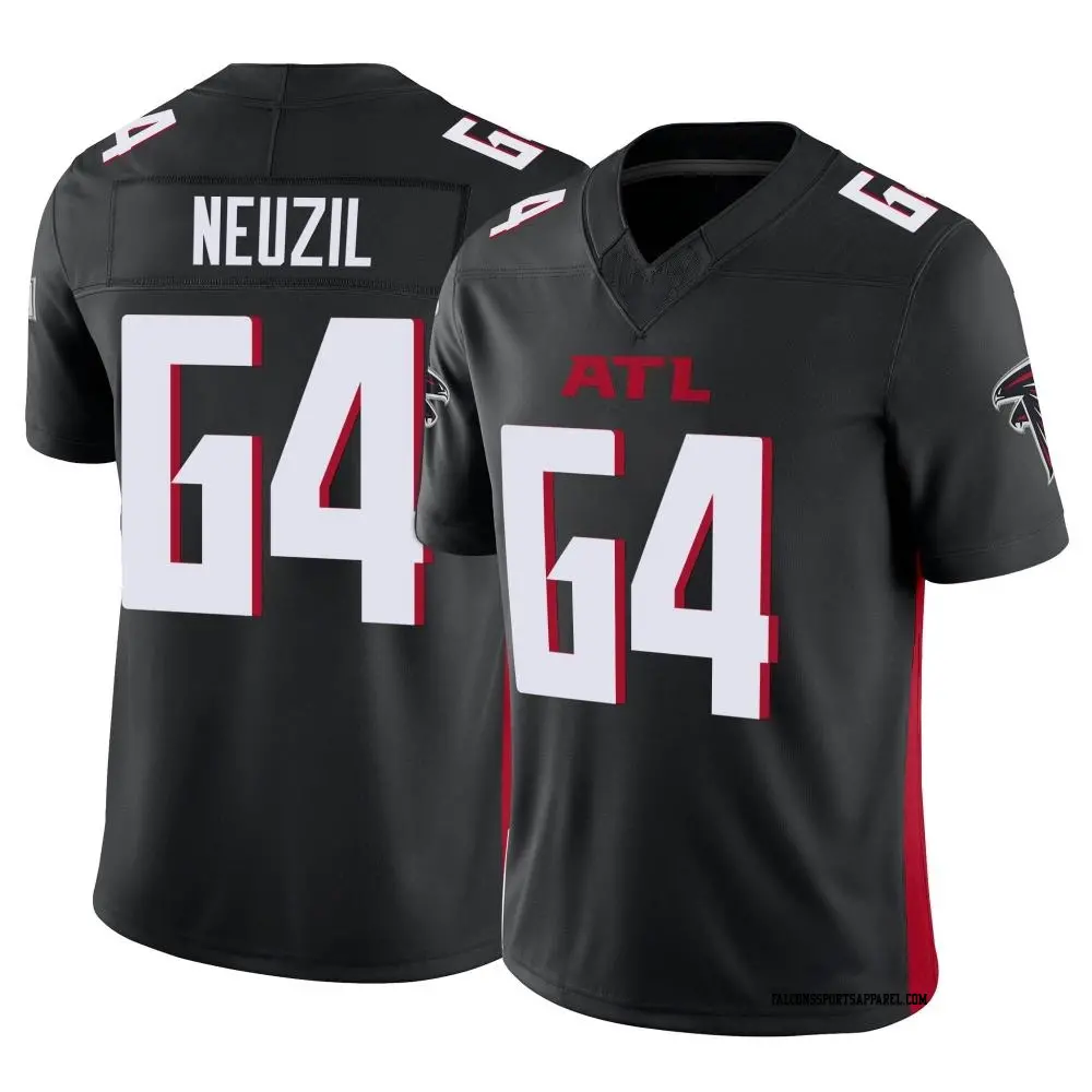 Limited Black Youth Ryan Neuzil Atlanta Falcons Vapor F.U.S.E. Jersey