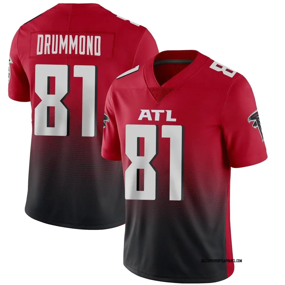 Limited Red Youth Dylan Drummond Atlanta Falcons Vapor 2nd Alternate Jersey