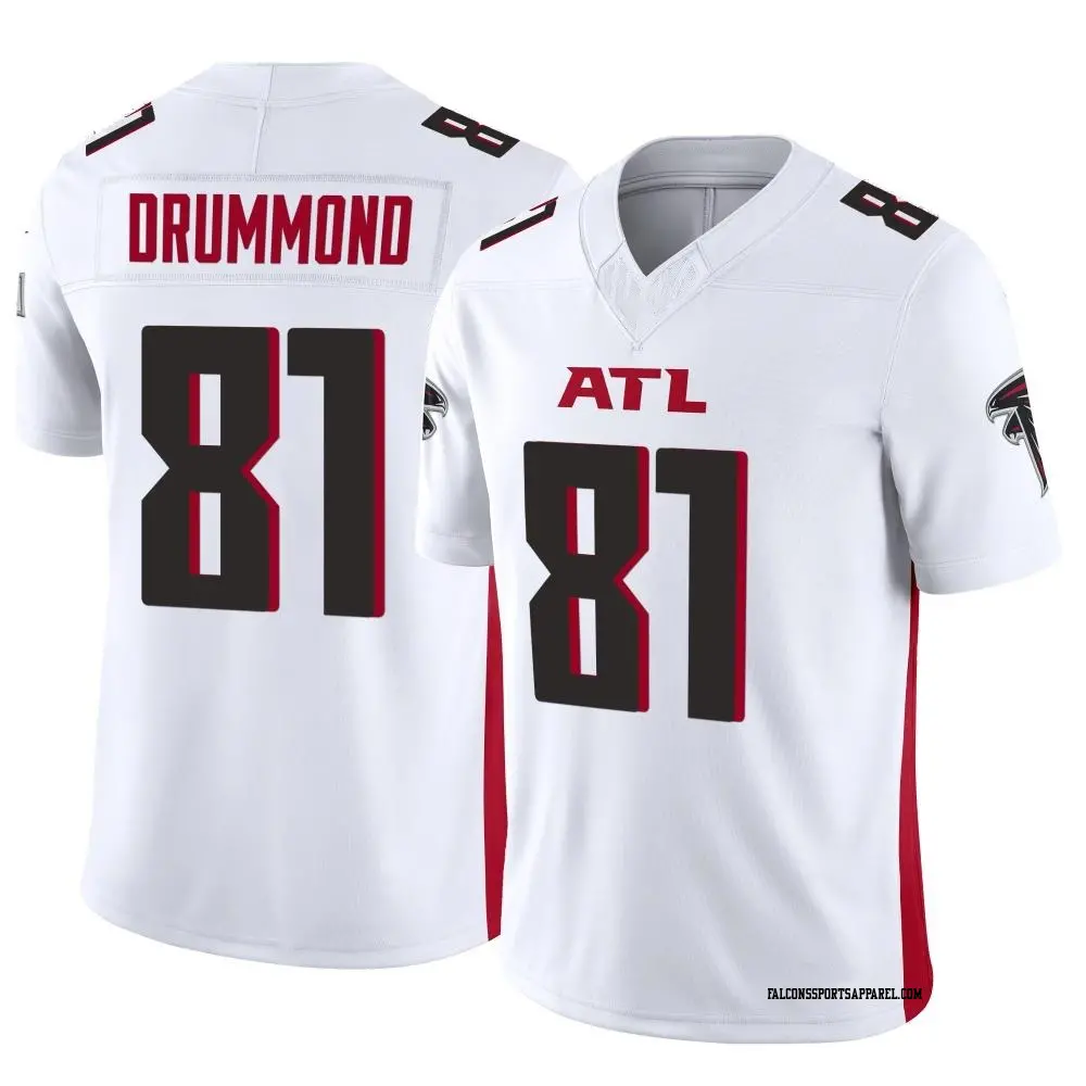 Limited White Men's Dylan Drummond Atlanta Falcons Vapor F.U.S.E. Jersey