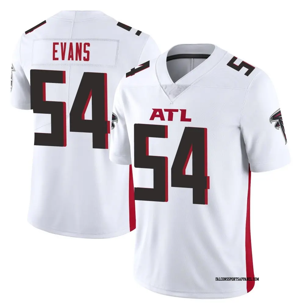 Limited White Men's Rashaan Evans Atlanta Falcons Vapor Untouchable Jersey