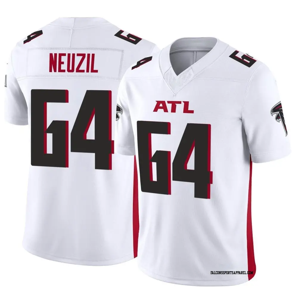 Limited White Men's Ryan Neuzil Atlanta Falcons Vapor F.U.S.E. Jersey