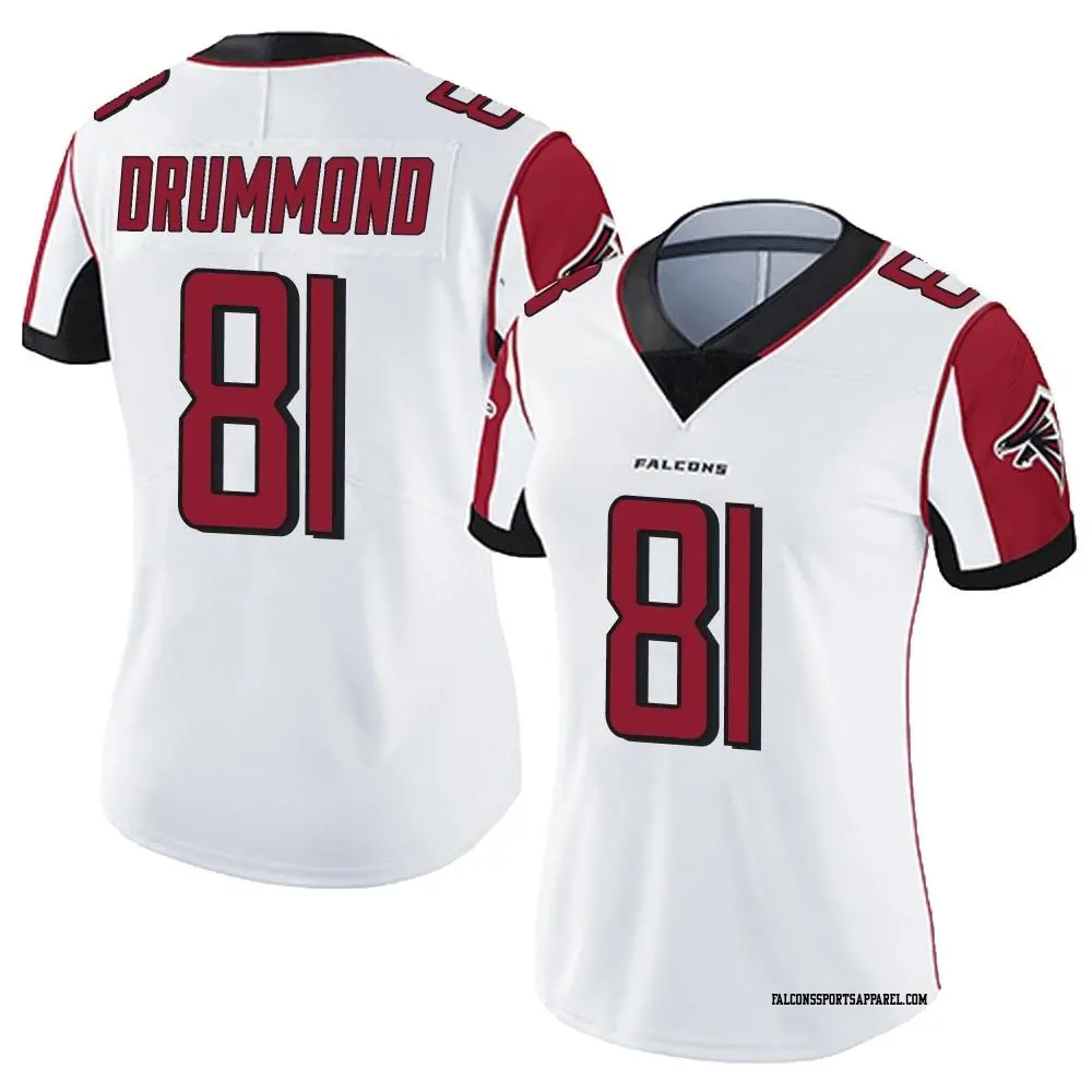 Limited White Women's Dylan Drummond Atlanta Falcons Vapor Untouchable Jersey